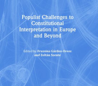 Just published – Formalism and Judicial Self-Restraint as Tools Against Populism?