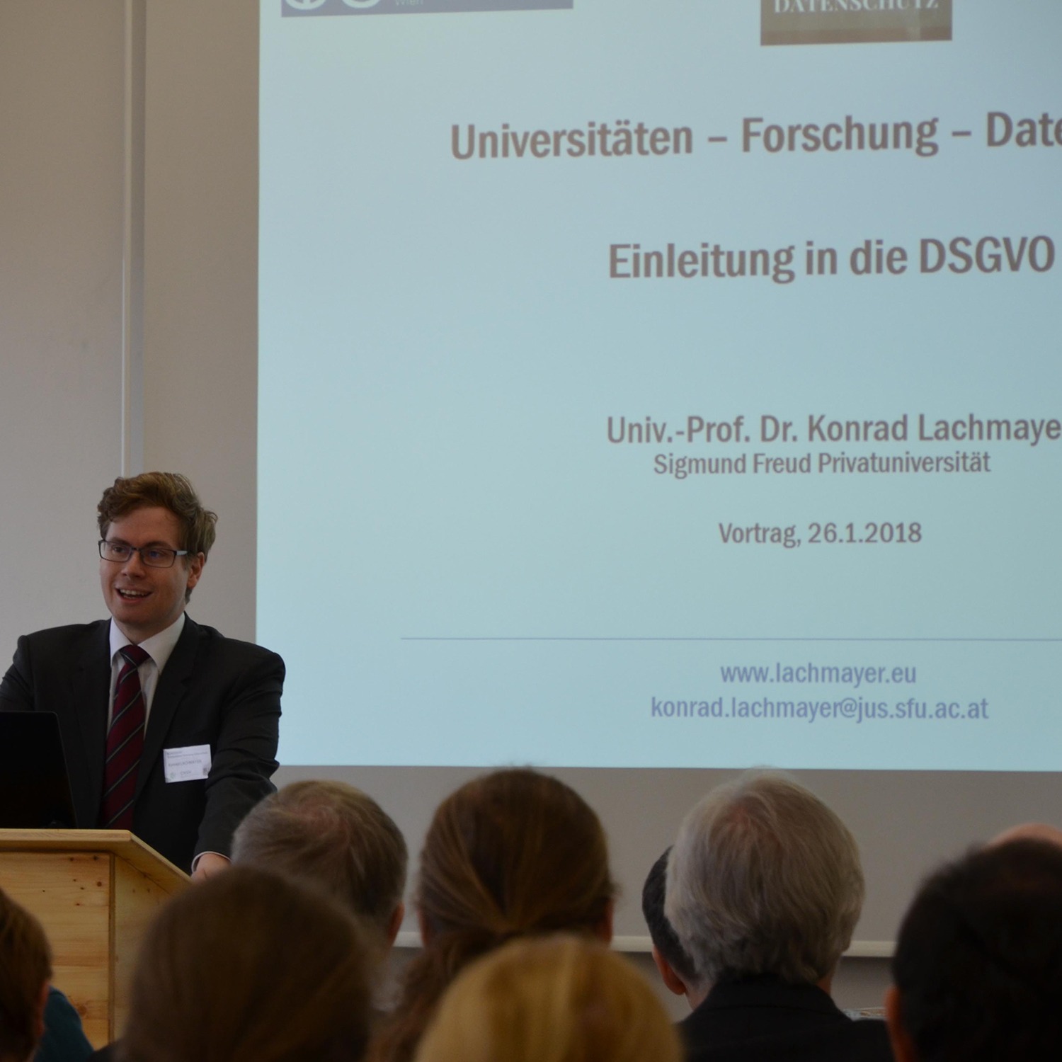 Vortrag: Datenschutz in der universitären Lehre