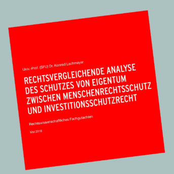 Gutachten: Rechtsvergleichende Analyse des Schutzes von Eigentum zwischen Menschenrechtsschutz und Investitionsschutz